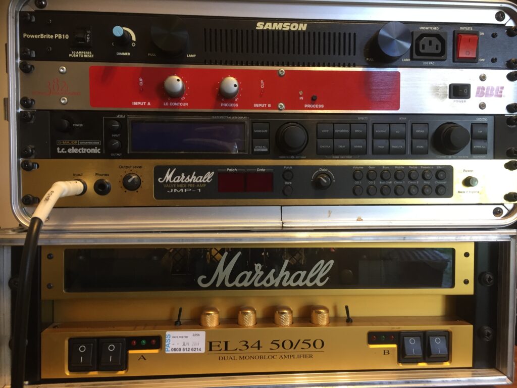 The main source of tone is from a good amplifier.