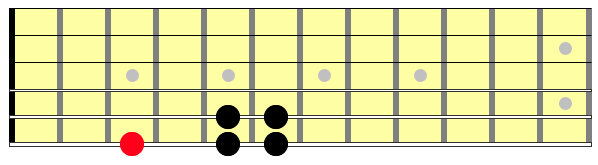 A single two string cell for the Hirajoshi scale